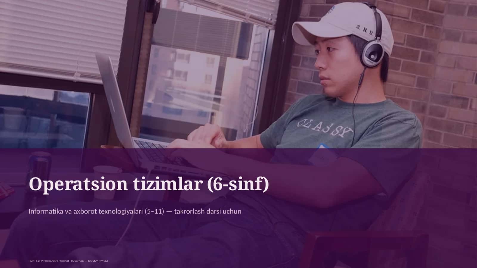 Operatsion tizimlar (6-sinf)