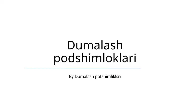 Podshipniklar