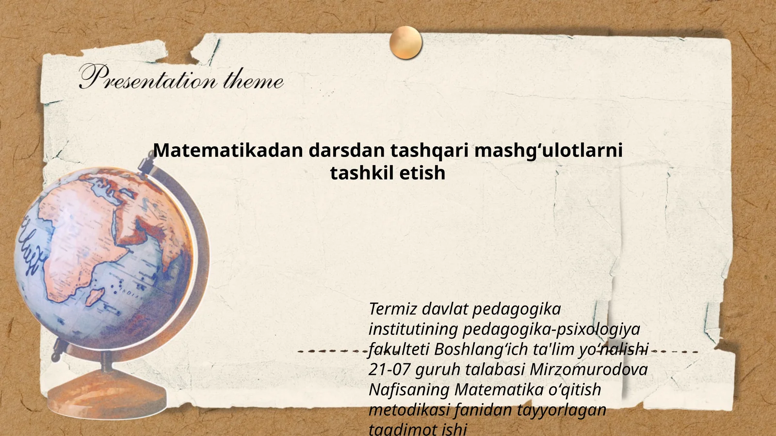 Matematika oʻqitish metodikasi
