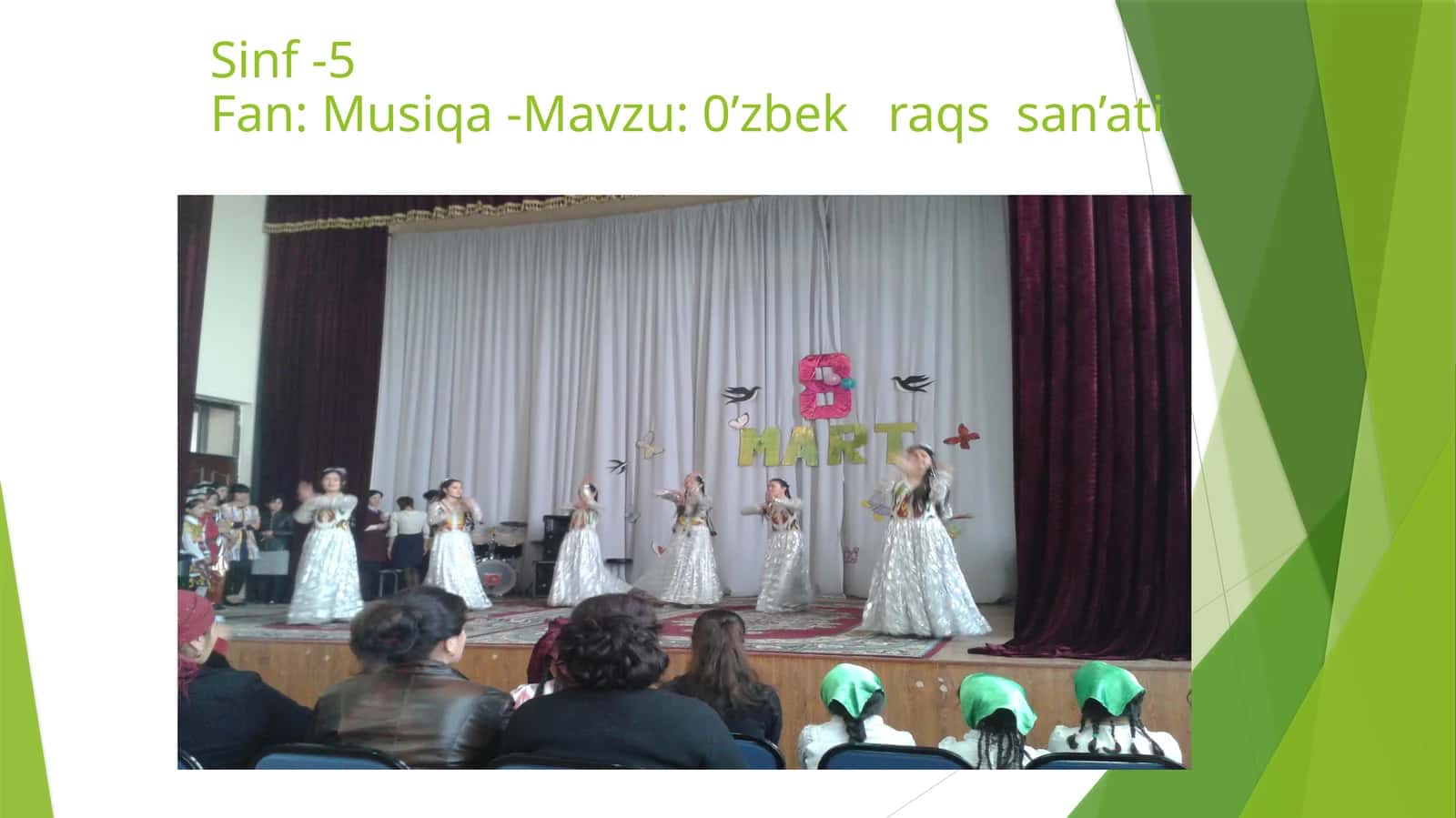 0’zbek   raqs  san’ati