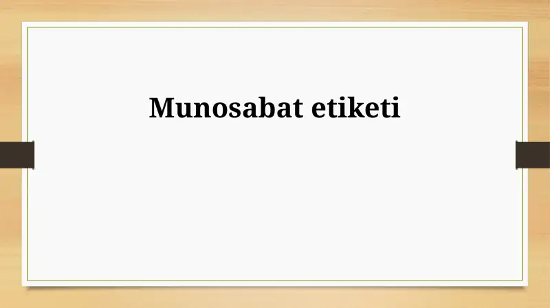 Etiket