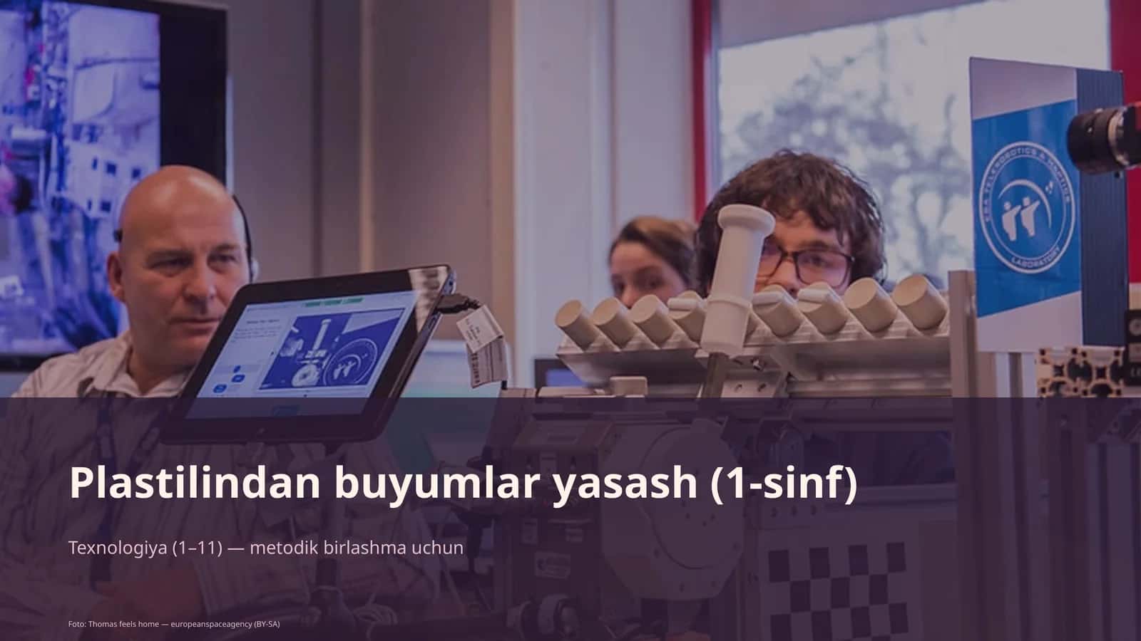 Plastilindan buyumlar yasash (1-sinf)