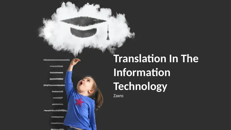 Translation In The Information Technology