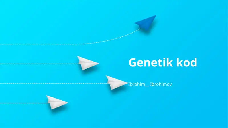 Genetik kod
