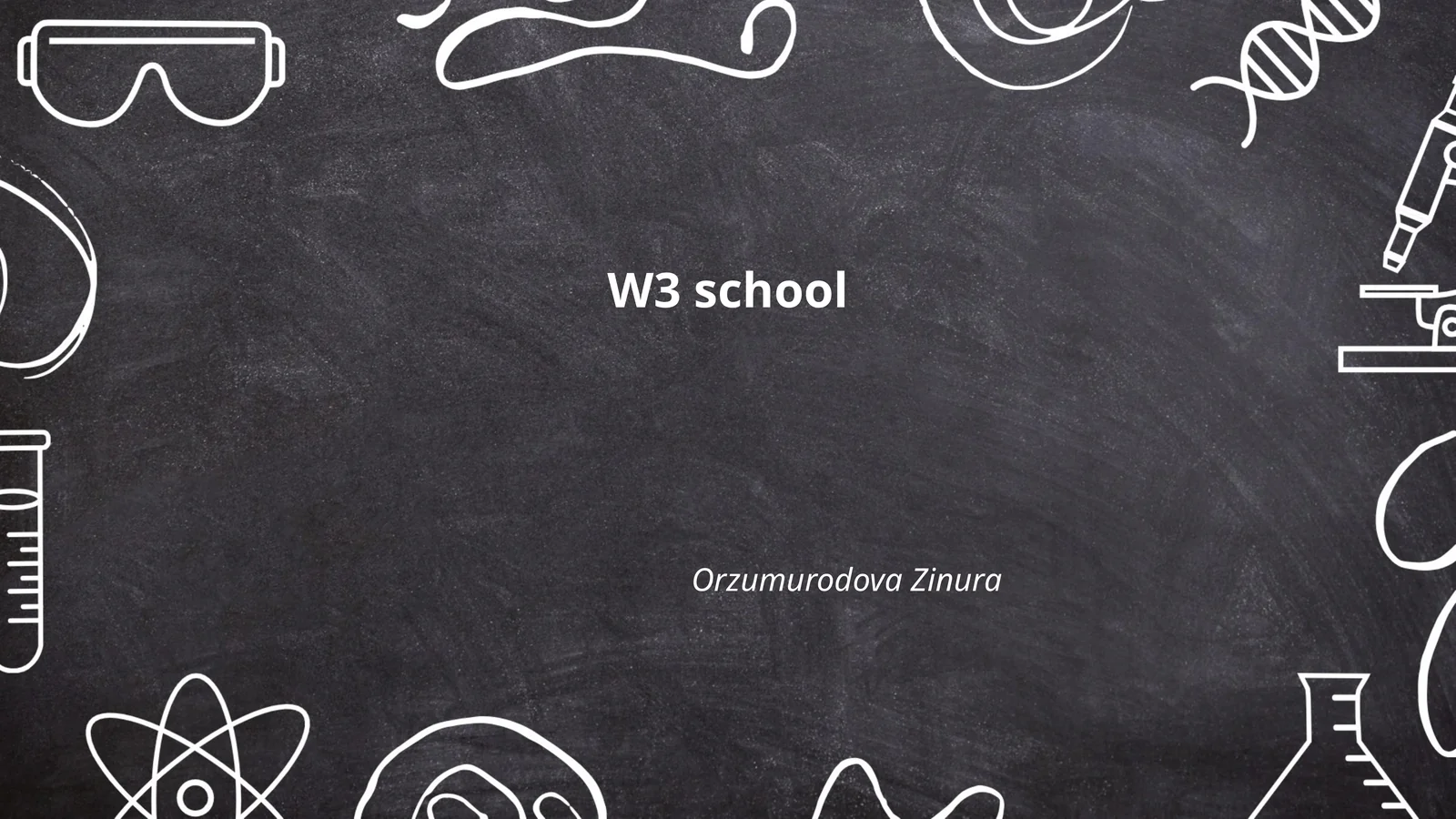 W3 school
