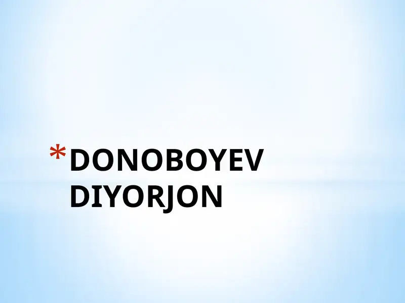 Маълумотни шифрлаш ва дешифрлаш