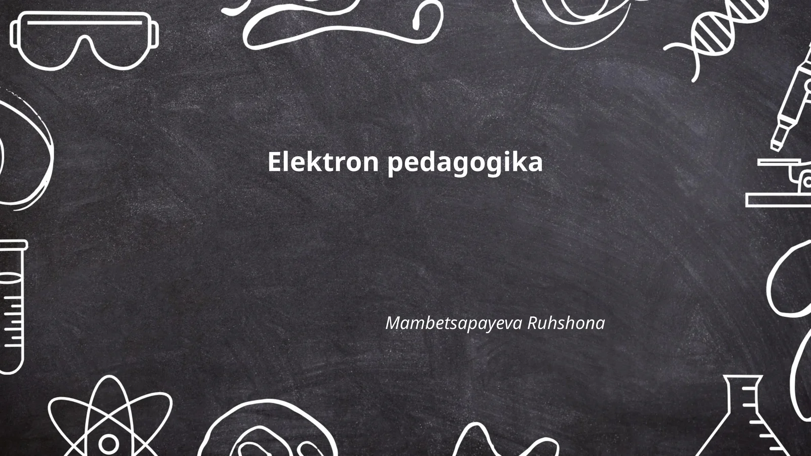Elektron pedagogika