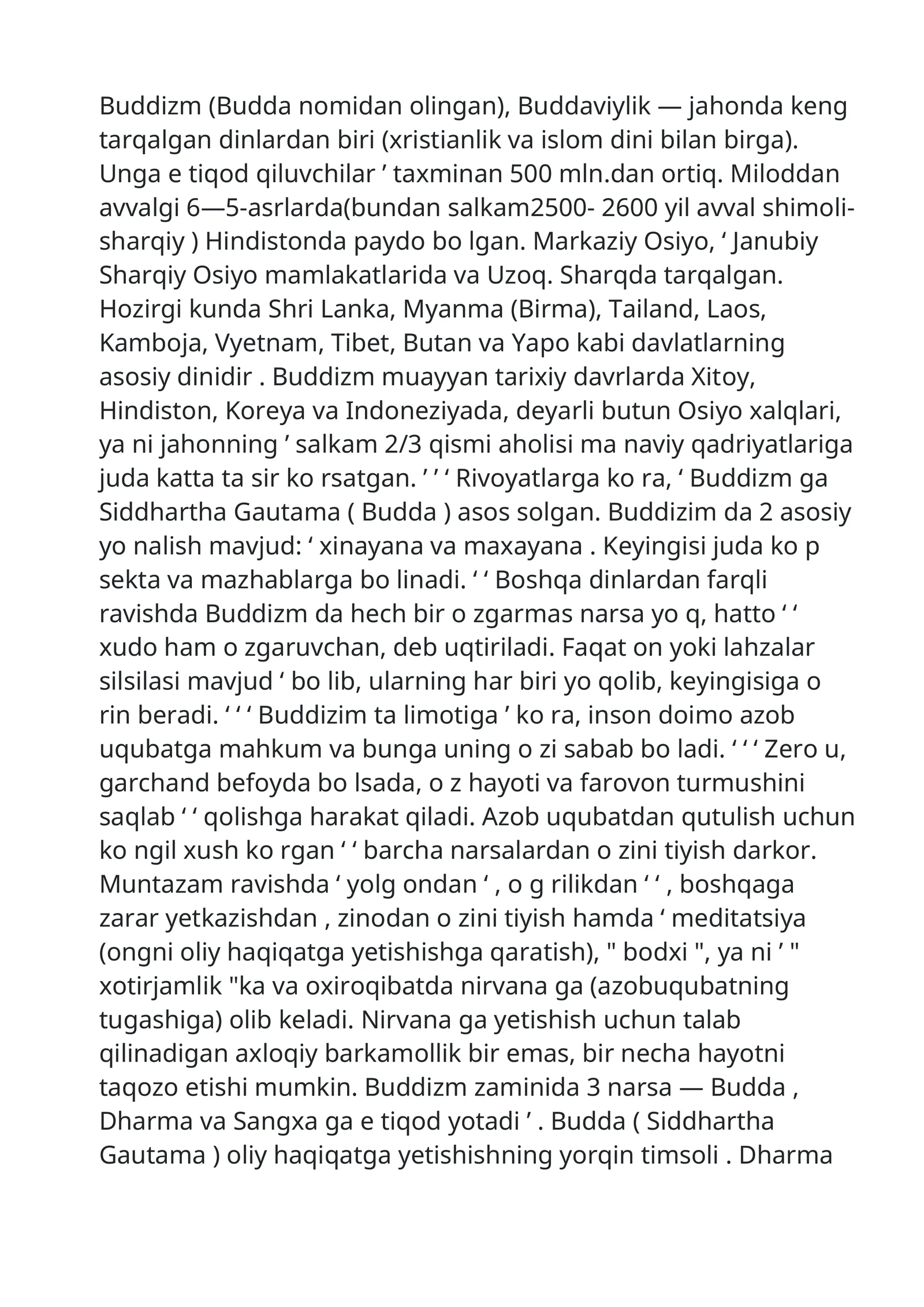 Buddizm