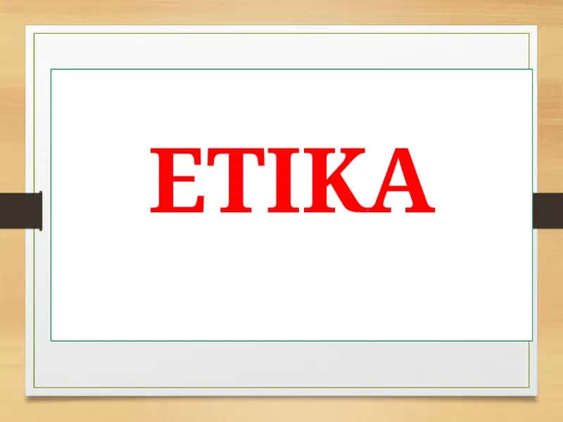 ETIKA