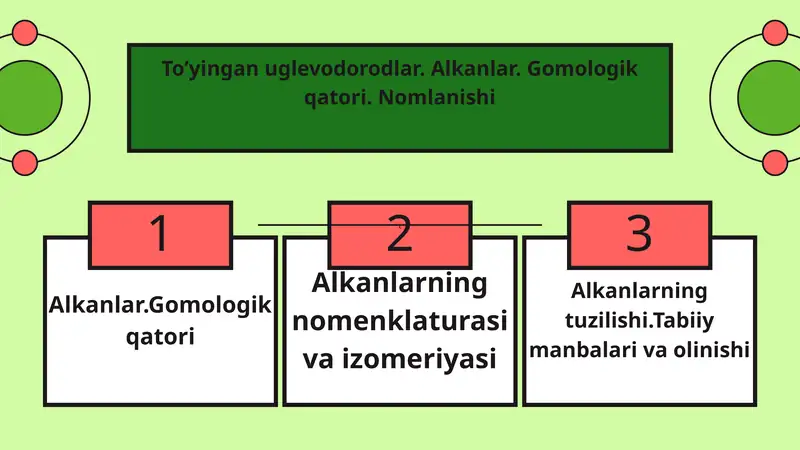 To’yingan Uglevodorodlar