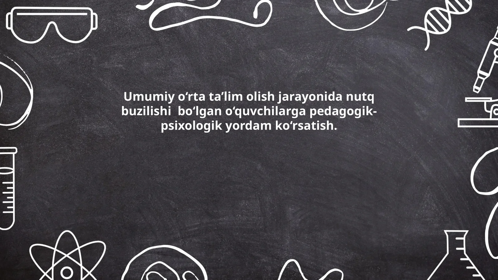Nutq buzilishlarini aniqlash usullari