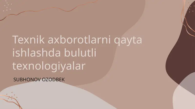 Bulutli texnologiyalar