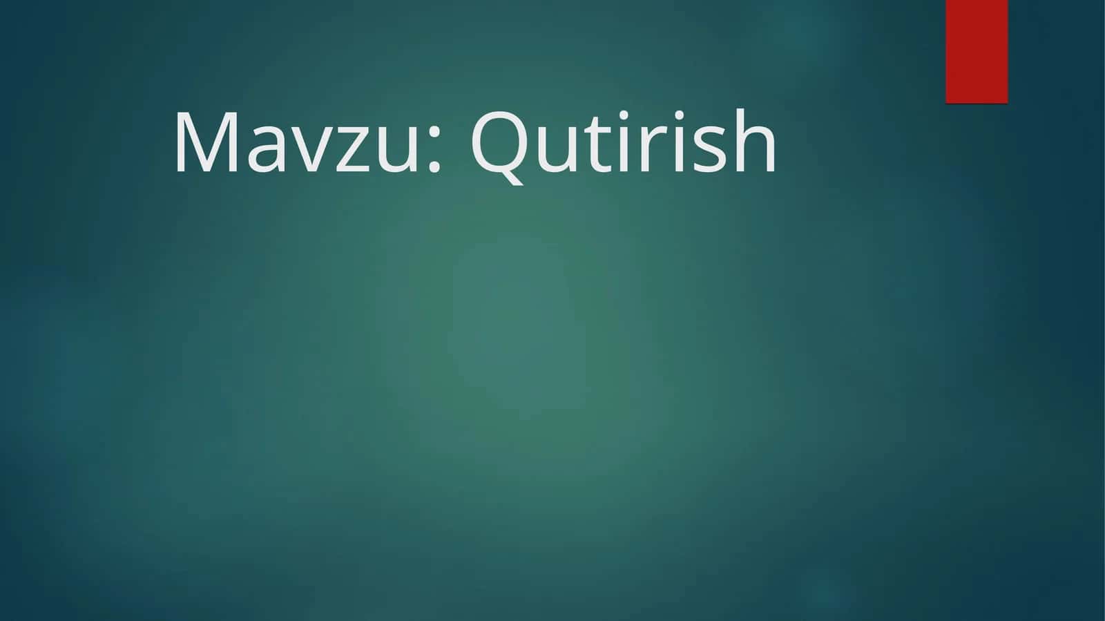 Qutirish