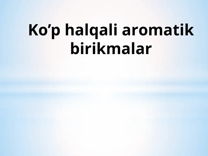Ko’phalqaliaramatikbirikmalar