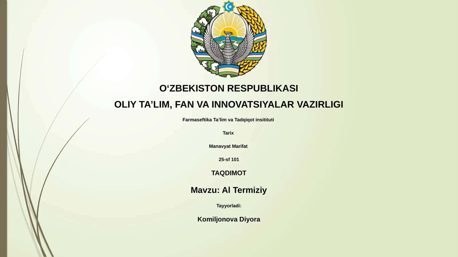 Al Termiziy
