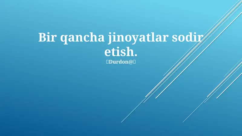 Seriyali jinoyatlarning sabablari