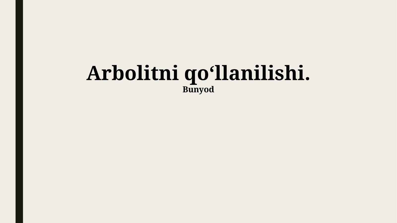 Arbolit