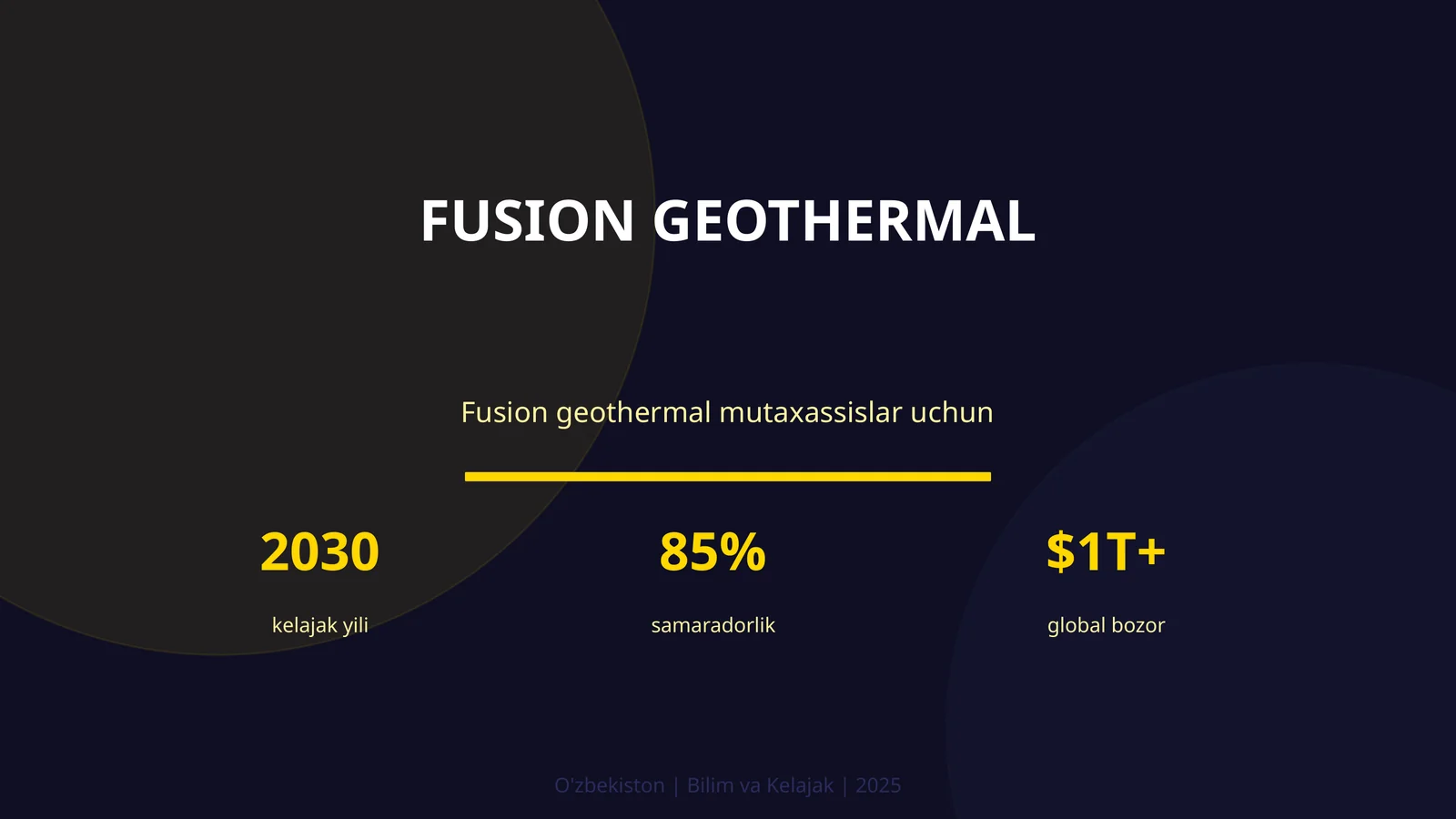 Fusion geothermal