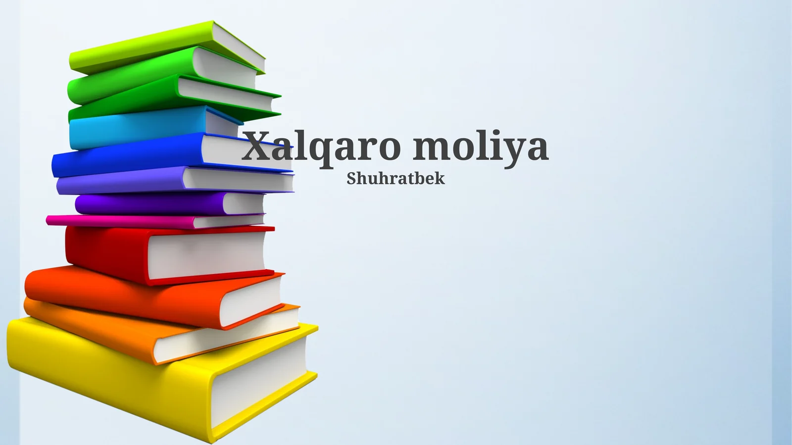 Xalqaro moliya