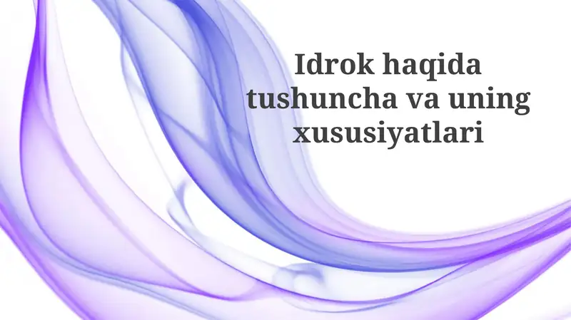 Intellekt: Ta'riflar va Tushunchalar