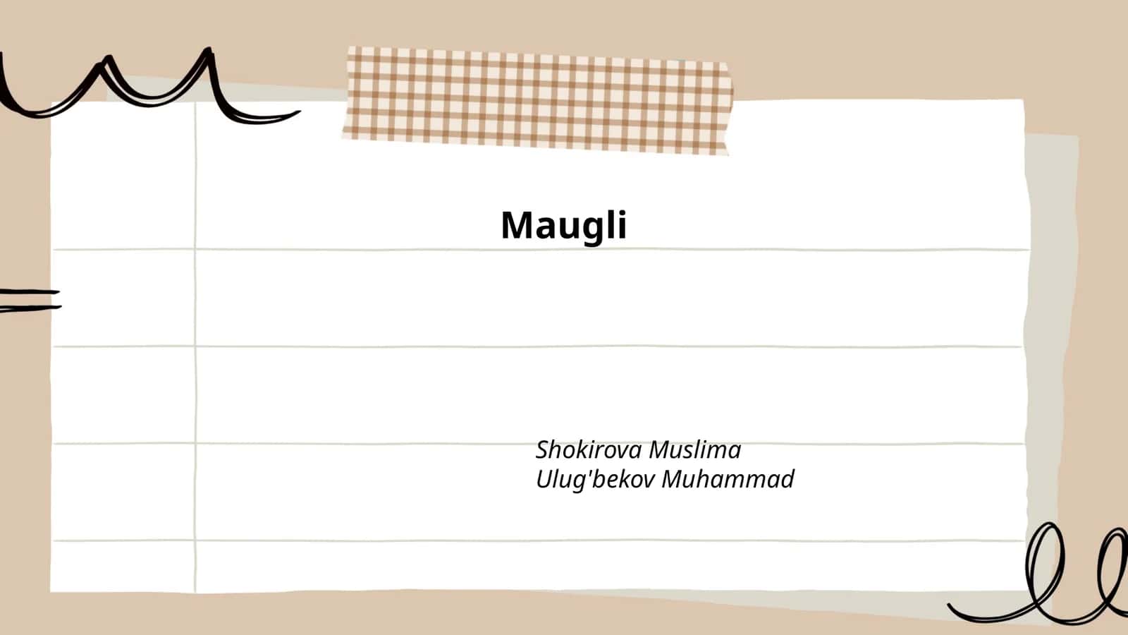 Maugli