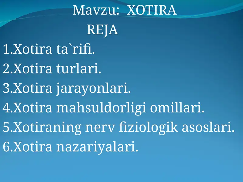 Xotira