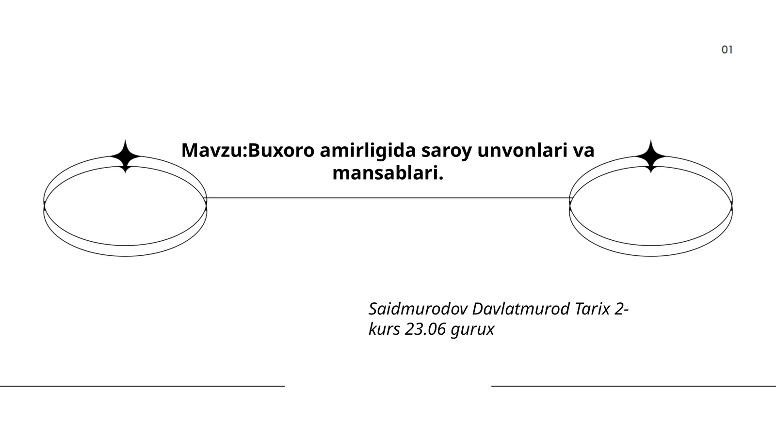 Buxoro amirligida saroy unvonlari va mansablari