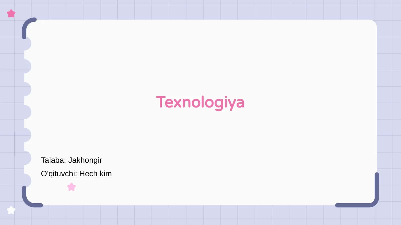 Texnologiya