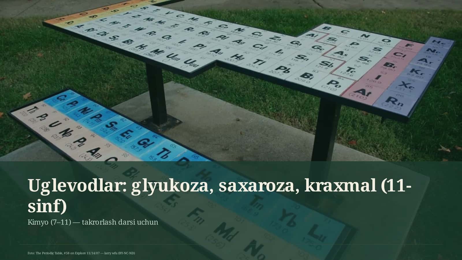 Uglevodlar