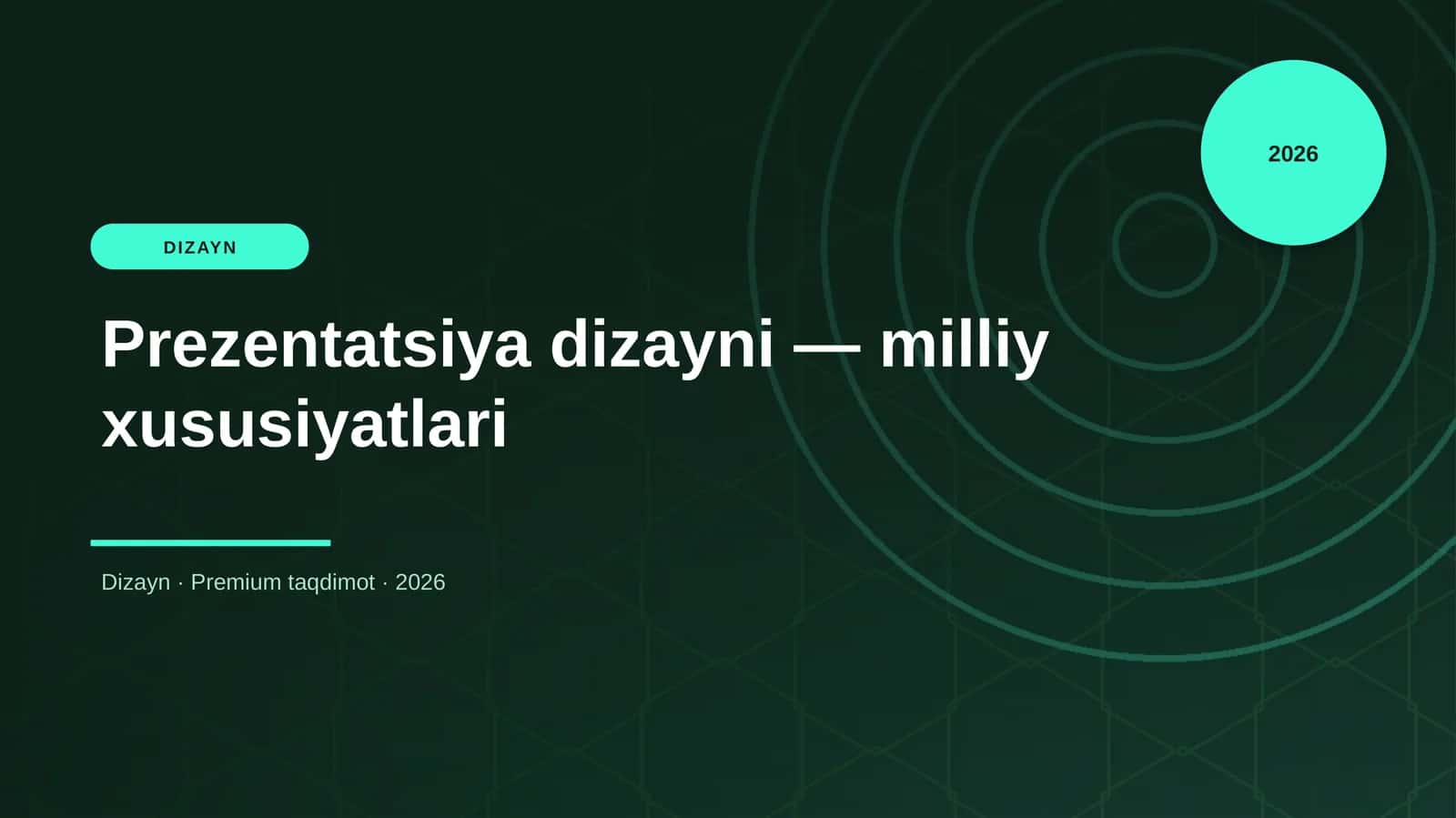 Prezentatsiya dizayni — milliy xususiyatlari