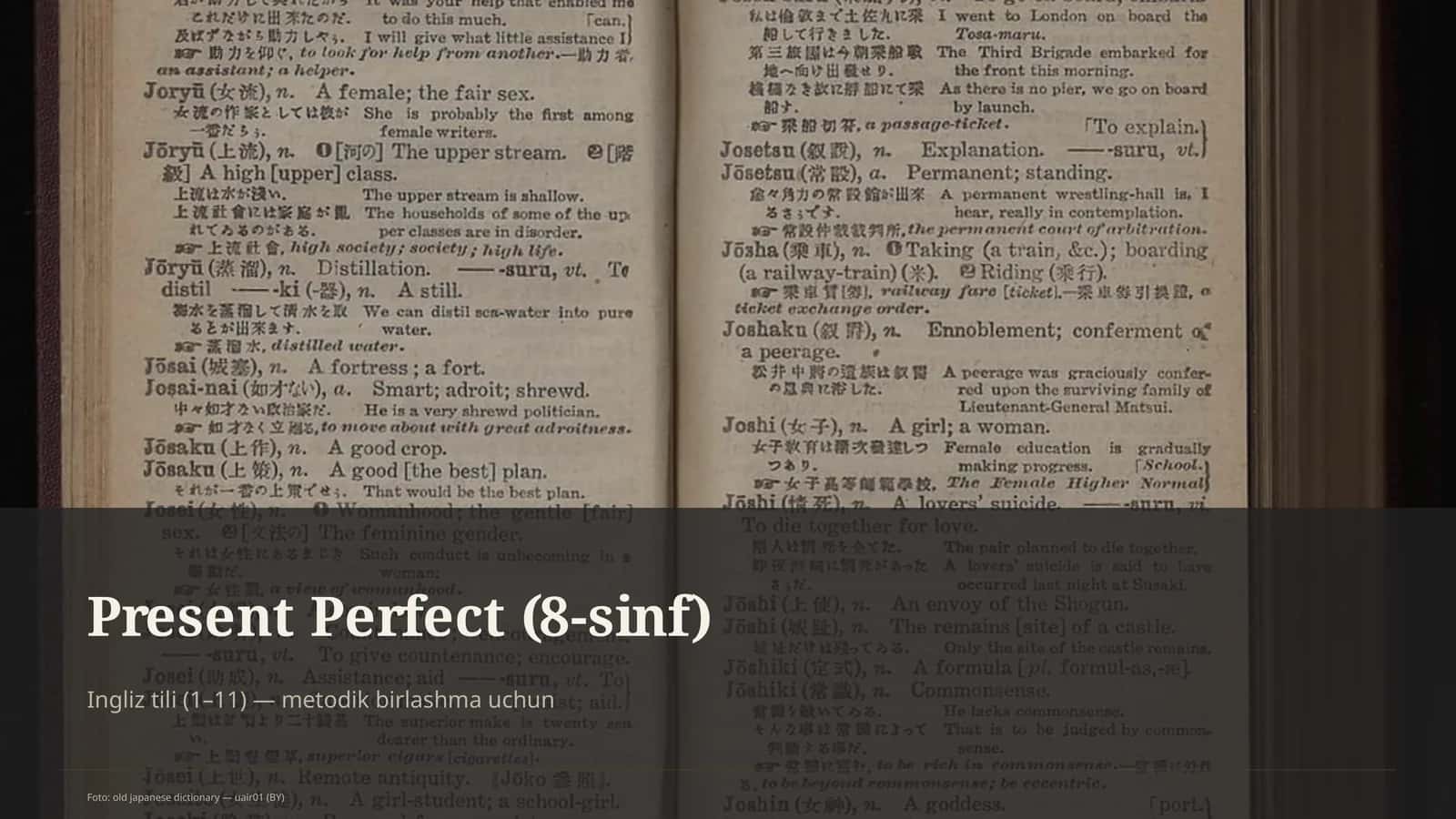 Present Perfect (8-sinf)