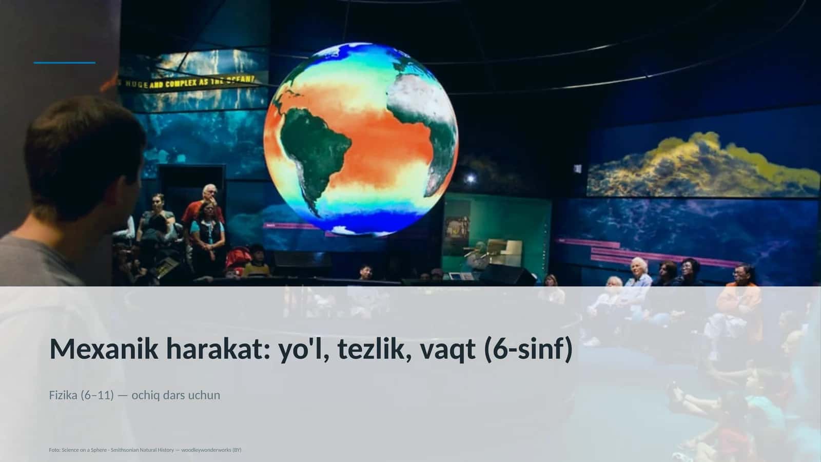 Mexanik harakat: yo'l, tezlik, vaqt (6-sinf)