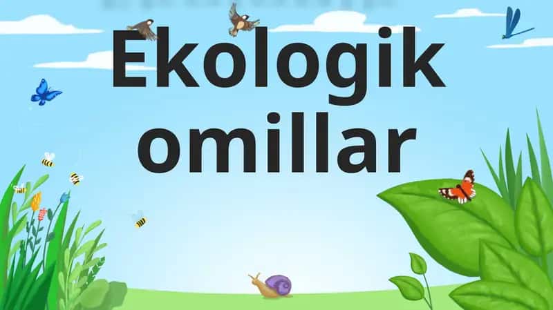 Ekologik omillar