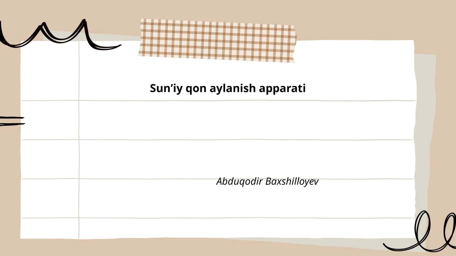 Sunʼiy qon aylanish apparati