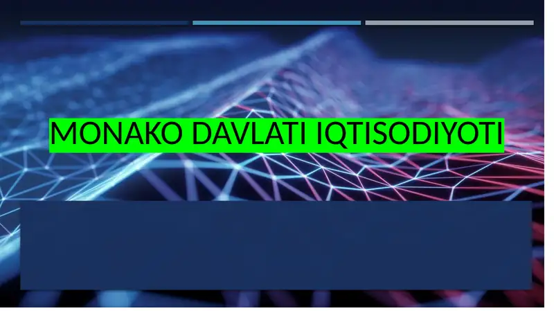 Manoko davlati iqtisodiyoti