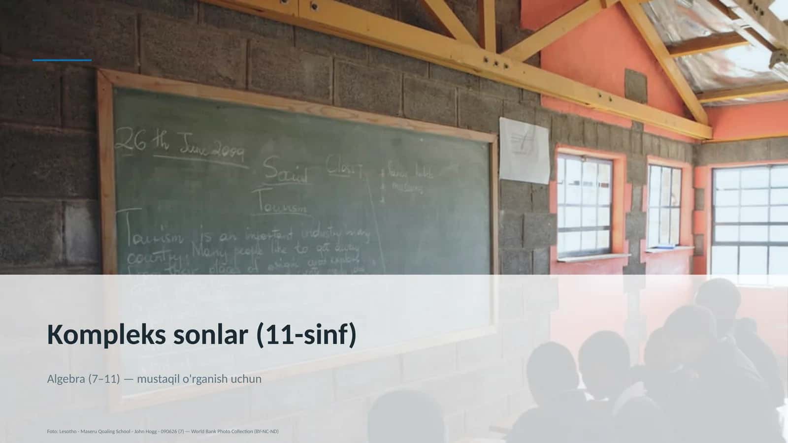 Kompleks sonlar (11-sinf)