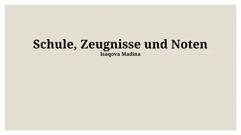 Notenspiegel