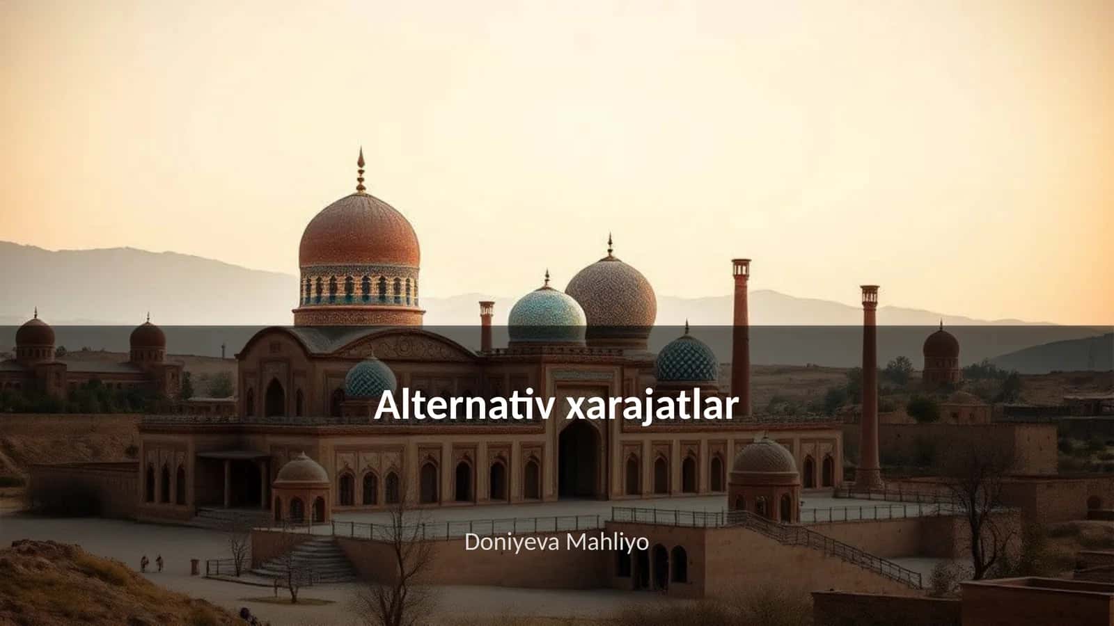Alternativ xarajatlar