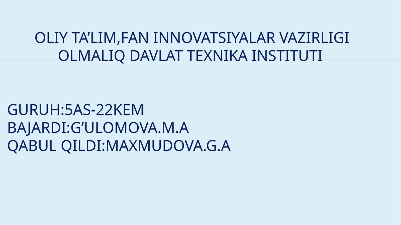 Maxsus konveyerlarni ishlatishda xavfsizlik talablari