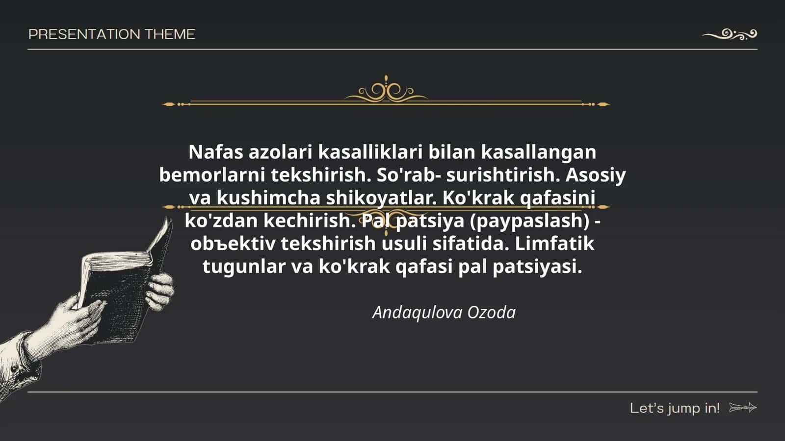 Andaqulova Ozoda