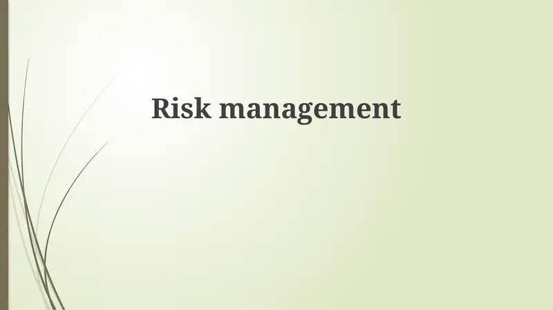 Risk Management