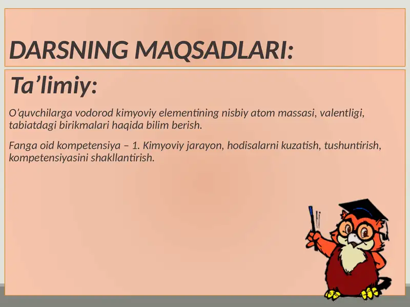 Kimyoviy jarayonlar va ularning tushunchalari