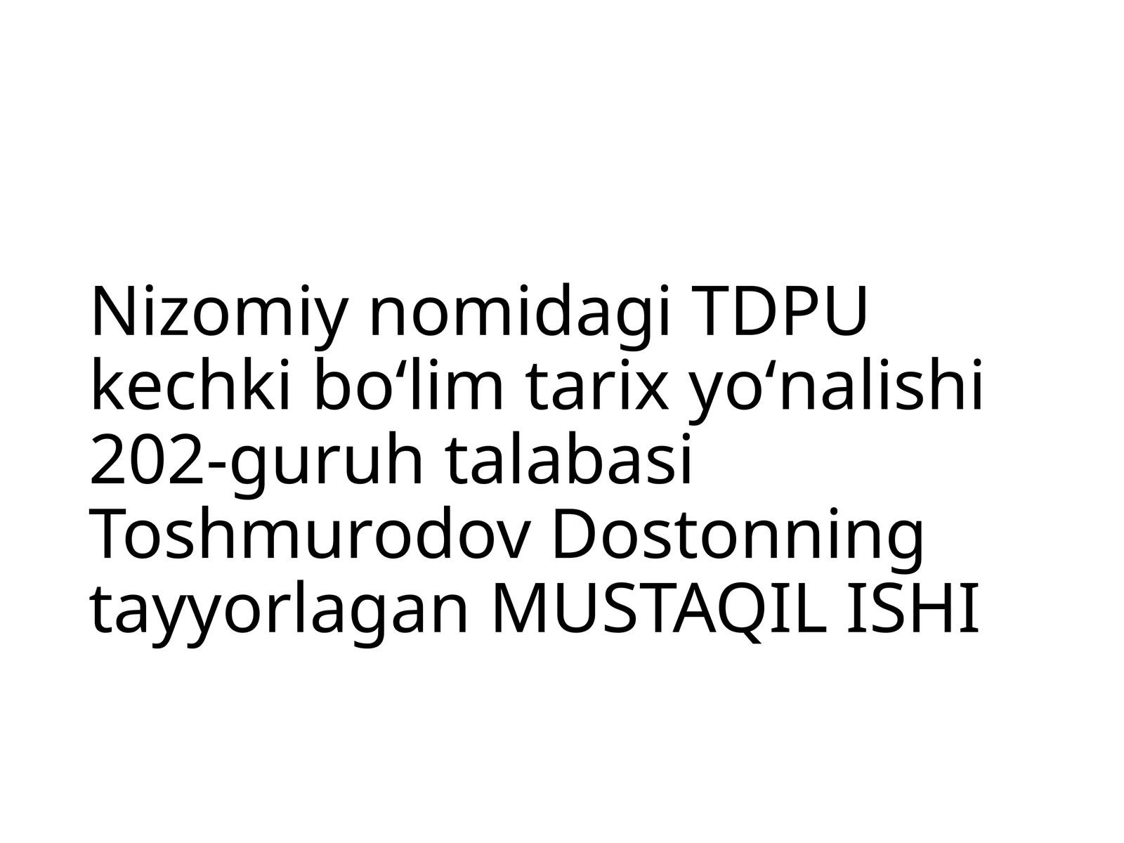 Amir Temurning Hindistonga harbiy yurishi