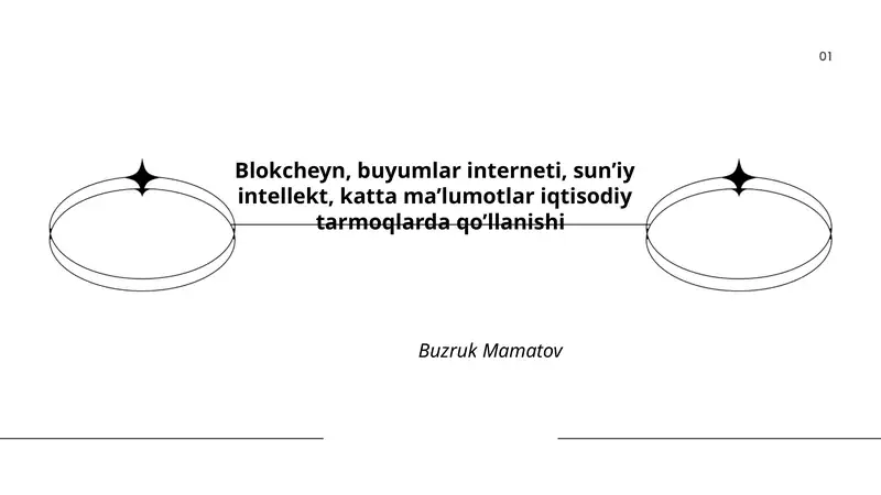Blokcheyn, buyumlar interneti, sun’iy intellekt
