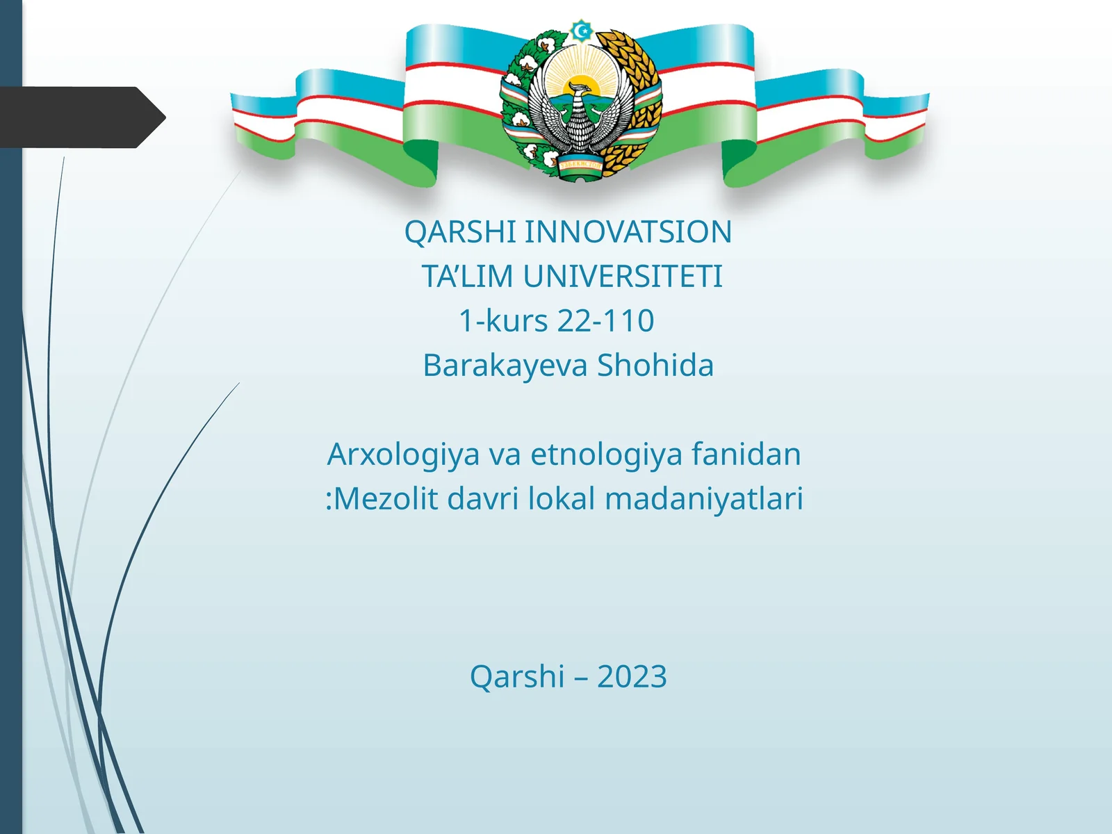 Mezolit davri lokal madaniyatlari