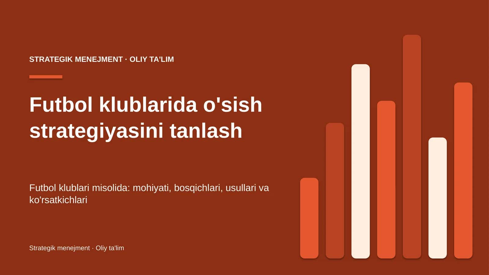 futbol klublarida o'sish strategiyasini tanlash 3156
