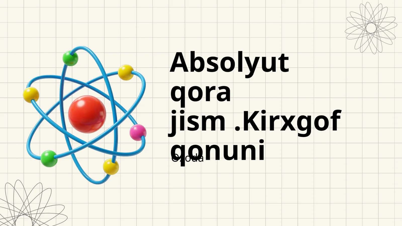 Absolyut qora jism