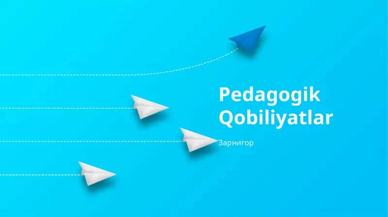 Pedagogik Qobiliyatlar