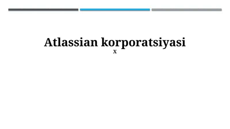 Atlassian korporatsiyasi