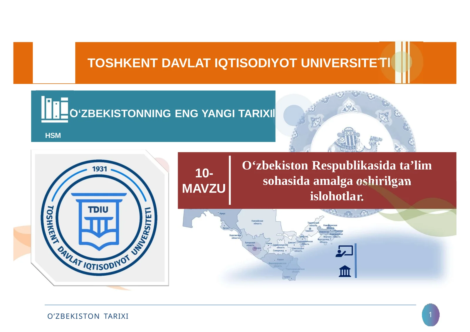 O‘zbekistonning eng yangi tarixi